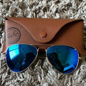 RAY BAN Aviator Glasses